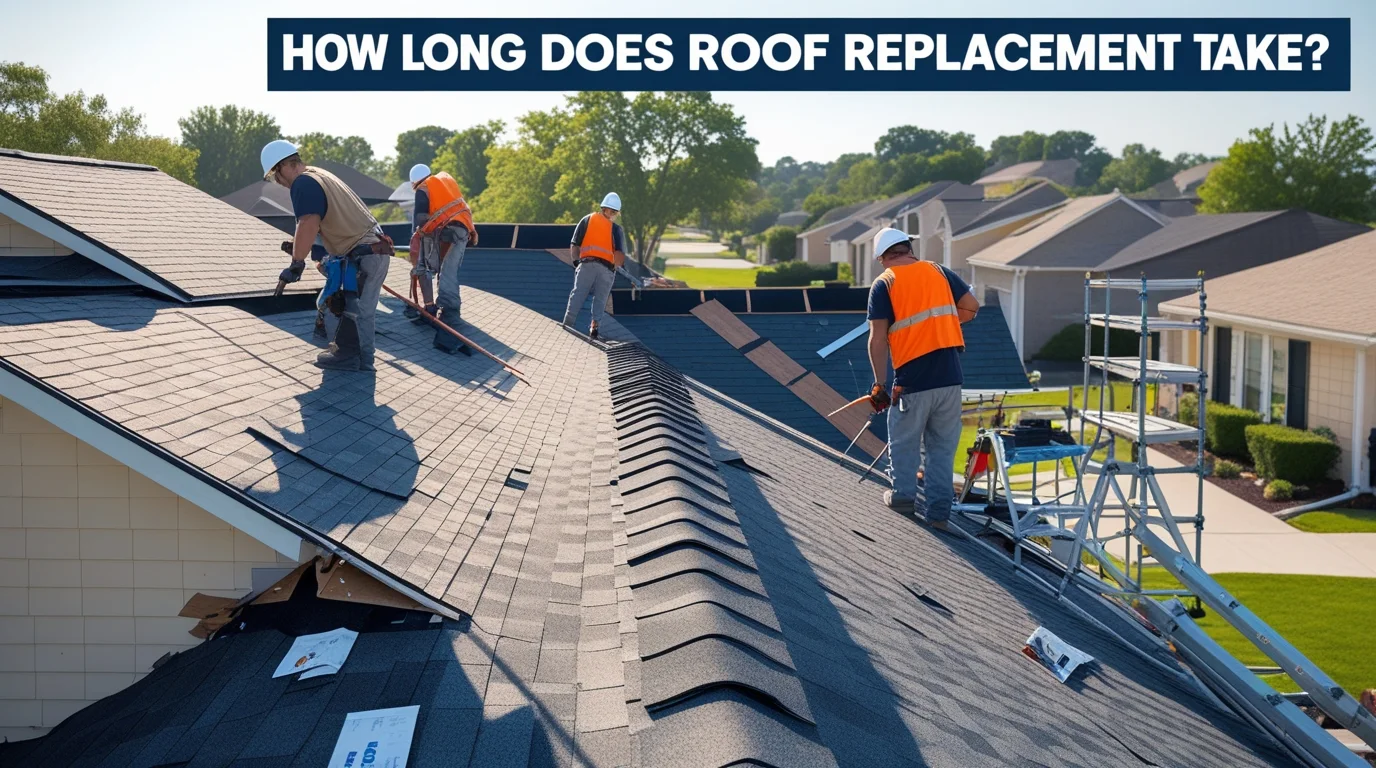 how long does roof replacement take